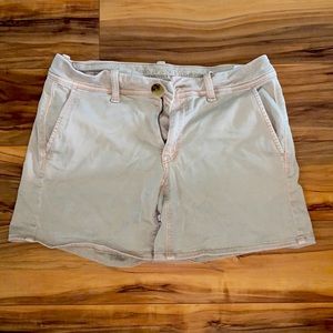 American Eagle Outfitters Khaki shorts.